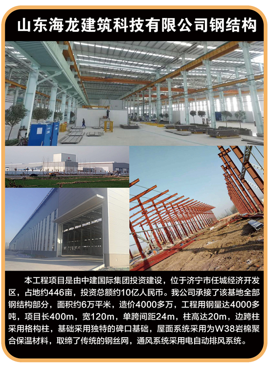 山东海龙建筑科技有限公司钢结构